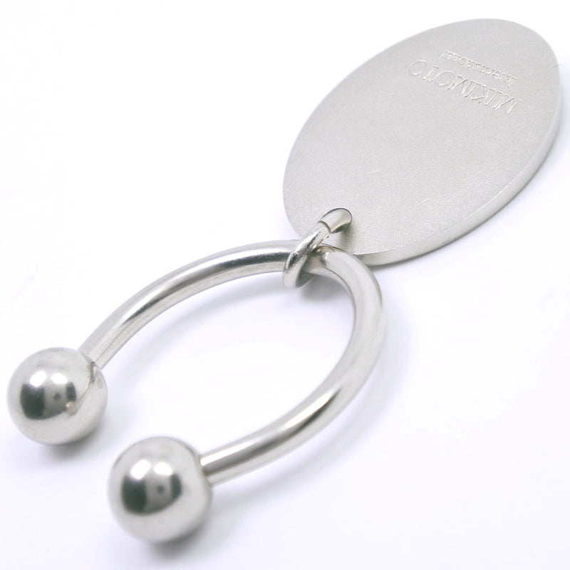 【MIKIMOTO】ミキモト
 キーリング キーホルダー
 真珠 金属製×パール Key ring ユニセックスAランク