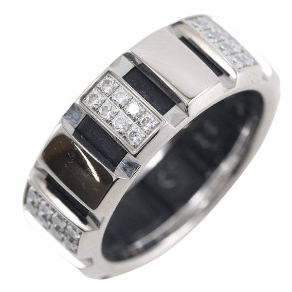 [Chaumet] Chaumet Class One Size 10.5 링 반 다이아몬드 18K화이트 골드 X 다이아몬드 약. 7.2G 클래스 한 여성 A 순위