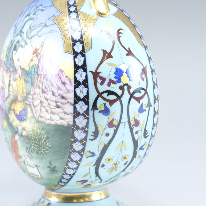 【HEREND】ヘレンド
 ペルシャの密画(Persian Motifs) 花瓶
 6341-0-00/MP ポーセリン Persian Motifs ユニセックスSランク