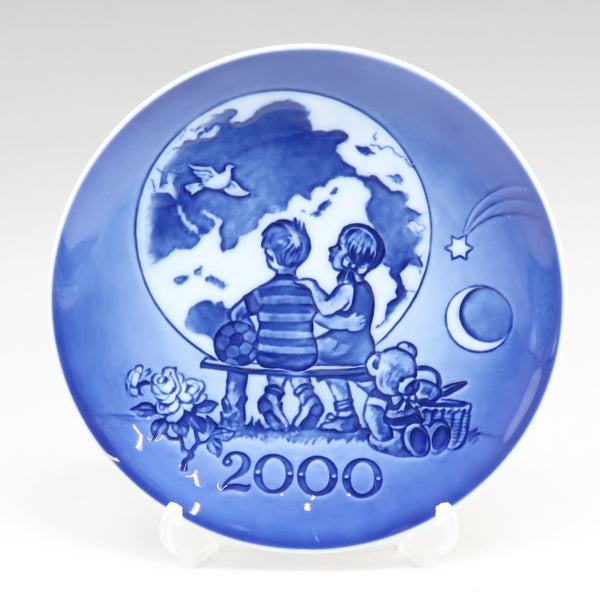 [Royal Copenhagen] RoyerLucoPenhagen 2002 Millennium Plate Obseline 2002 Millennium Plate Unisex A Rank