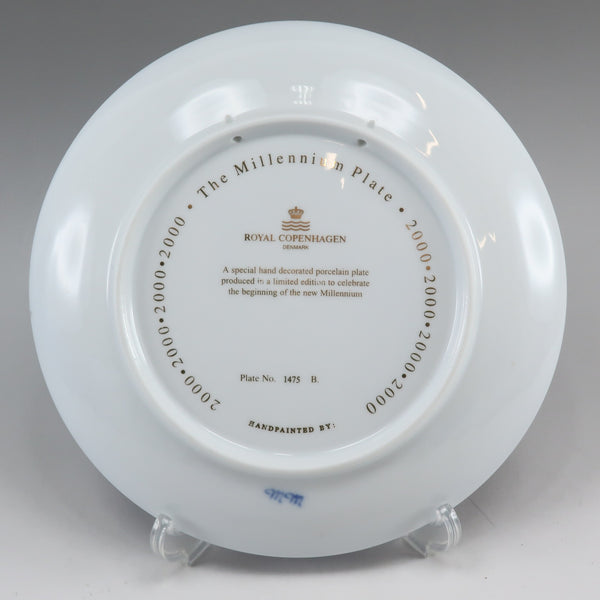 [Royal Copenhagen] RoyerLucoPenhagen 2002 Millennium Plate Obseline 2002 Millennium Plate Unisex A Rank