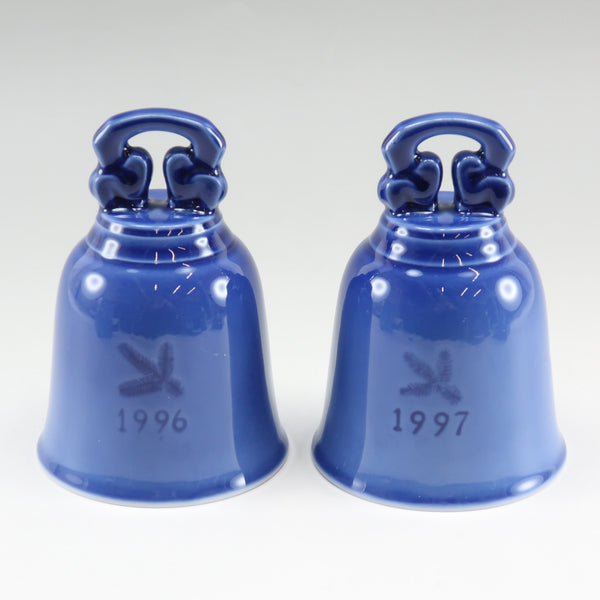 [Royal Copenhagen] RoyerLucoPenhagen 1996 & 1997 객체 크리스마스 벨 포즈 라인 1996 & 1997 _a rank