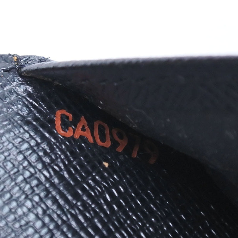 [Louis Vuitton]路易威登 
 议程PM笔记本封面 
 R20052 Epireather Noir黑色CA0979邮票快照按钮议程PM男女级A级