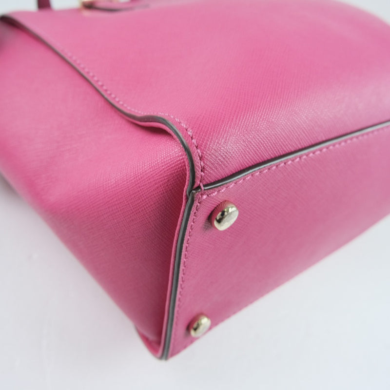 [Kate Spade] Kate Spade 2WAY shoulder handbag Calfskin Raspberry Pink Fastener 2WAYSHOULDER Ladies