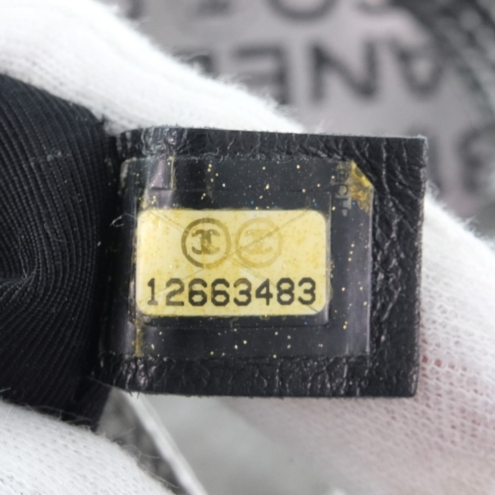 CHANEL】シャネル アンリミテッド トートバッグ ポリエステル シルバー