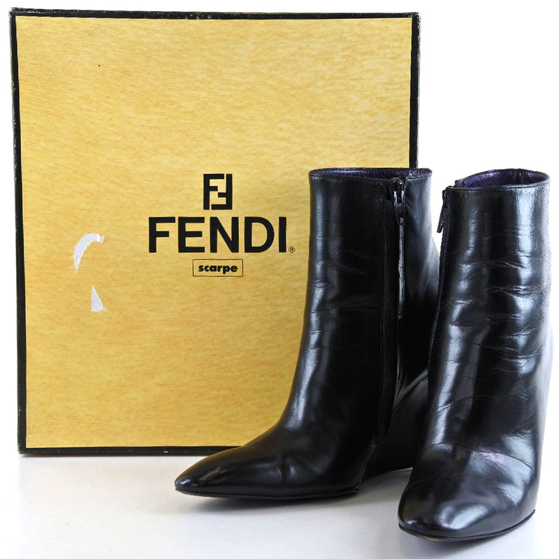 FENDI】フェンディ ブーツ ブーツ 604910 カーフ 黒 boots レディース – KYOTO NISHIKINO