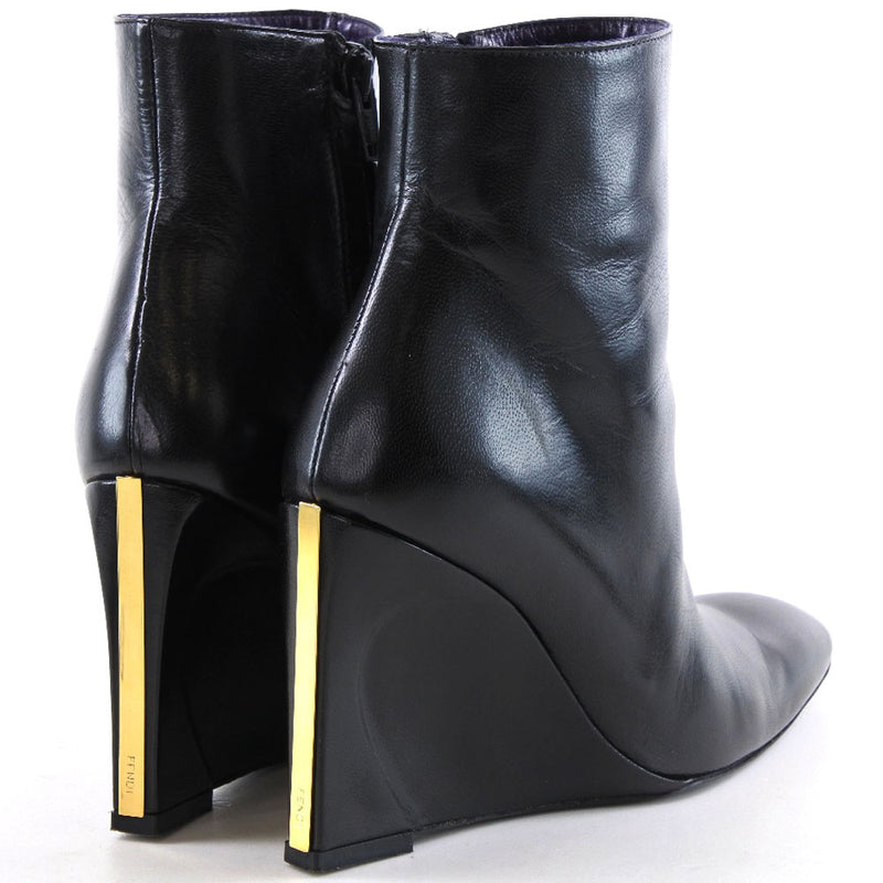 [FENDI] Fendi 
 Boot boots 
 604910 Calf Black Boots Ladies