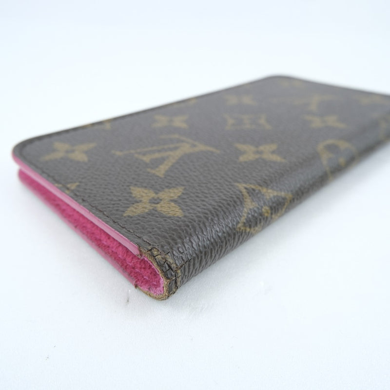 【LOUIS VUITTON】ルイ・ヴィトン
 フォリオX・XS スマホケース
 M63444 モノグラムキャンバス ローズ 茶 Folio X XS ユニセックス