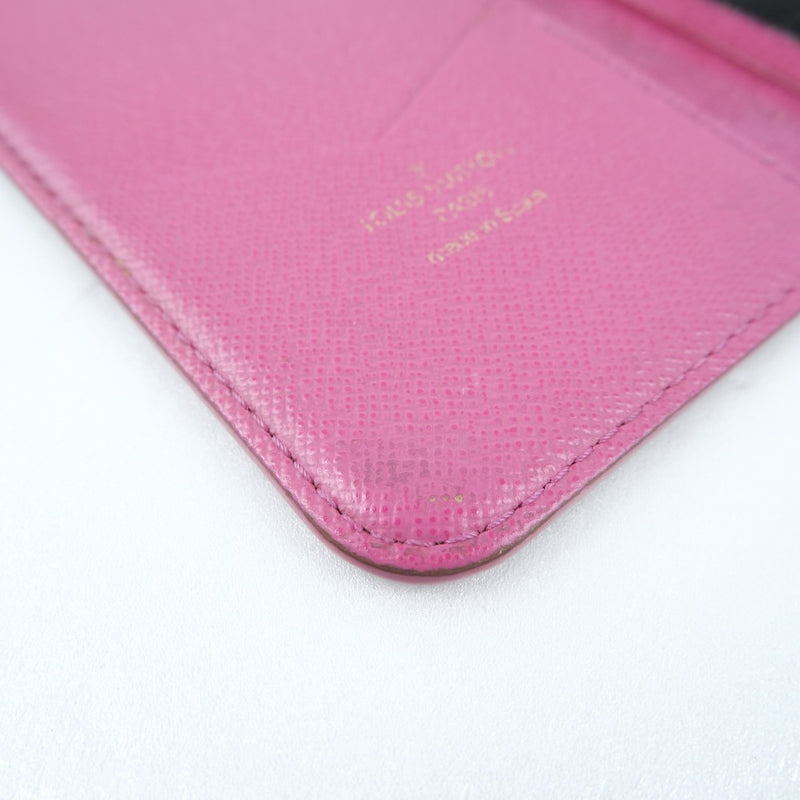 [Louis Vuitton] Louis Vuitton 
 Estuche de teléfono inteligente Folio X / XS 
 M63444 Monogram Canvas Rose Tea Folio XS Unisex