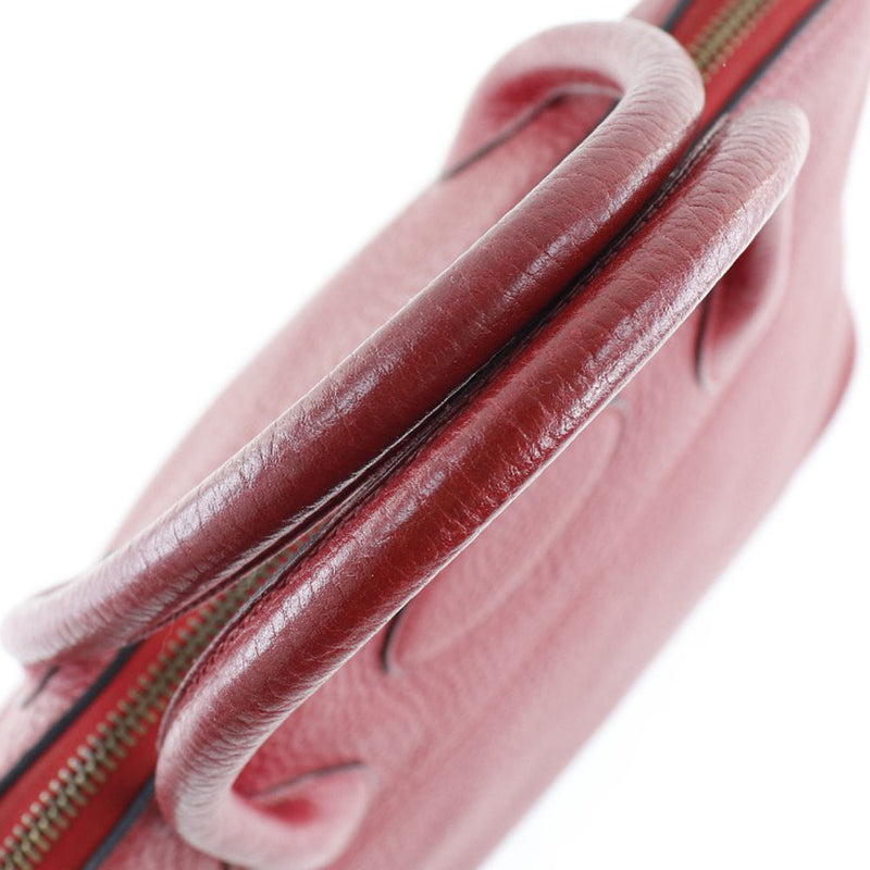 HERMES】エルメス ボリード35 ハンドバッグ トゴ 赤 〇F刻印 