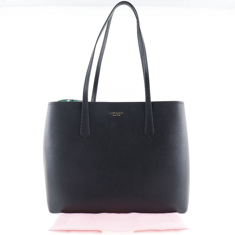 [Kate Spade] Kate Spade fourre-tout en cuir noir ouvert dames a + rang