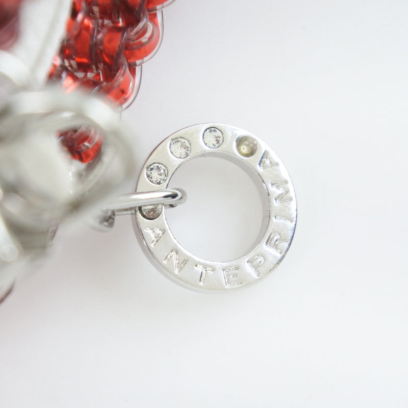 【ANTEPRIMA】アンテプリマ
 バンディエラ ハンドバッグ
 イタリア 2WAYクラッチ ワイヤーコード 緑/白/赤 ファスナー Bandiera レディースAランク