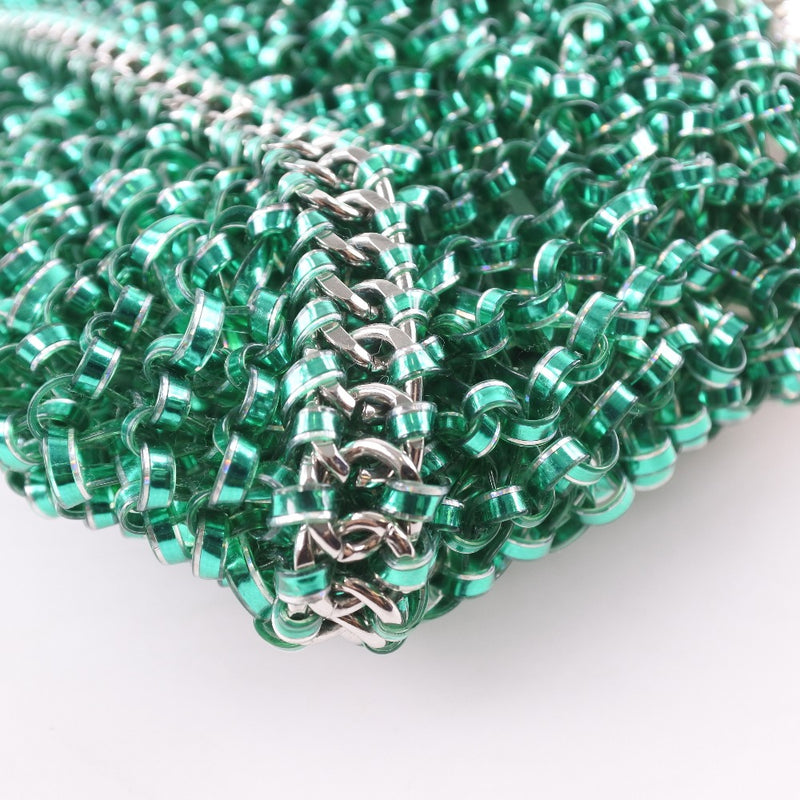 【ANTEPRIMA】アンテプリマ
 バンディエラ ハンドバッグ
 イタリア 2WAYクラッチ ワイヤーコード 緑/白/赤 ファスナー Bandiera レディースAランク