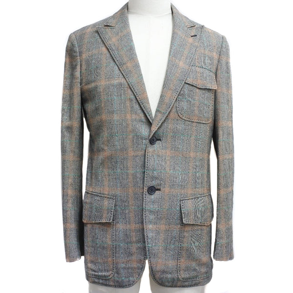 [HERMES] Hermes 
 Jacket tailored jacket 
 Wool Gray Jacket Men's