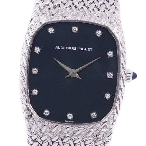 [AUDEMARS PIGUET] Montre Audemars Piguet 12P diamant 
 Remontage manuel