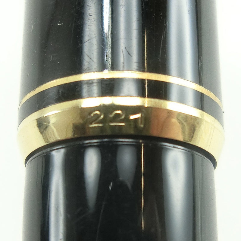 [MONTBLANC] Montblanc 
 Pen tip K14 (585) Fountain pen 
 No.221 Resin PEN TIP K14 (585) Men's