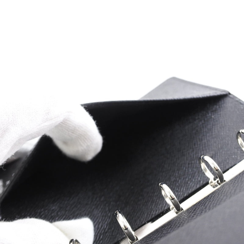 [Louis Vuitton]路易威登 
 议程PM笔记本封面 
 R20052 Epireather Noir黑色CA1019邮票快照按钮议程PM Munisex