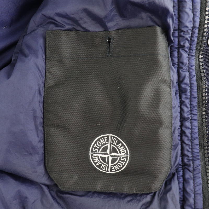 [Stone Island] Stone Island 
 로고 패치 다운 재킷 
 의류 Dainy Lon X Cooya Tefer Navy Logo Patch Men 's