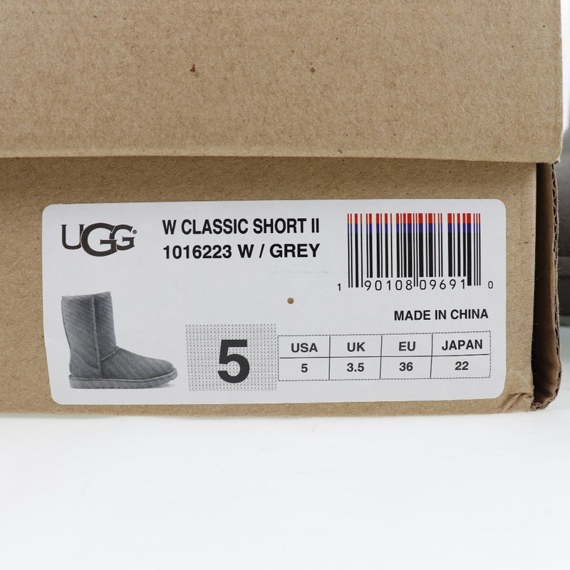 [Ugg] AG 
 Botas de moutón 
 Classic Short II 22.0cm Mouton Grey Mouton Boots Ladies S Rank