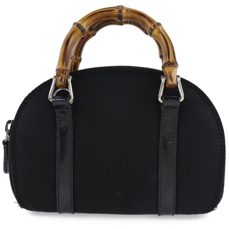 GUCCI】グッチ バンブー ハンドバッグ 2WAYショルダー ナイロン