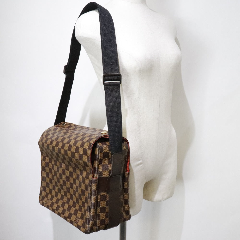 LOUIS VUITTON】ルイ・ヴィトン ナヴィグリオ ショルダーバッグ N45255 ダミエキャンバス 茶 SR0034刻印 斜め掛け –  KYOTO NISHIKINO