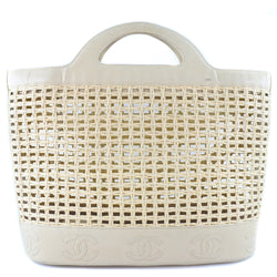 CHANEL ベージュ かごバッグ CHANEL ベージュ かごバッグ