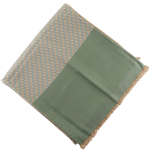 [Hermès] Hermes Minfler Silk x Angola Green Unisexe Un rang