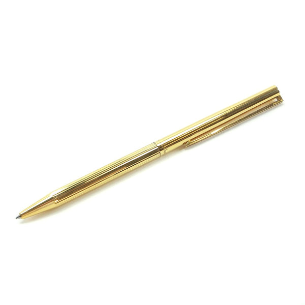 [Dupont] Dupon 
 Classic Bermail Ball Pen 
 SILVER925 GP lacquer red clip Classic Silver-Gilt Unisex