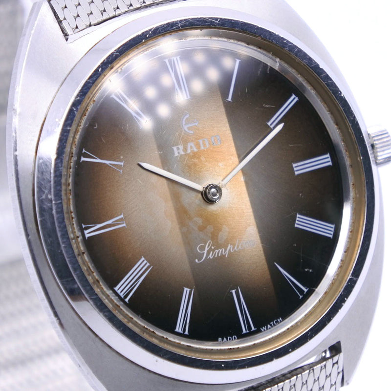 RADO】ラドー 17jewels 腕時計 cal.412 ステンレススチール 手巻き アナログ表示 グラデーション文字盤 17jewel –  KYOTO NISHIKINO