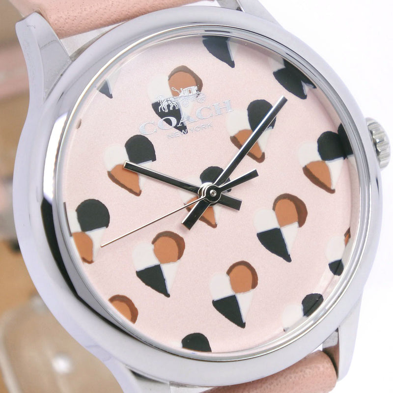 Coach] Coach Heart Ca.117.7.112.1536 Watch Stainless steel x