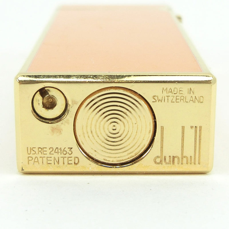 [Dunhill] Dunhill 
 Escritor de gases 
 Orange X Gold Gas Lighter_