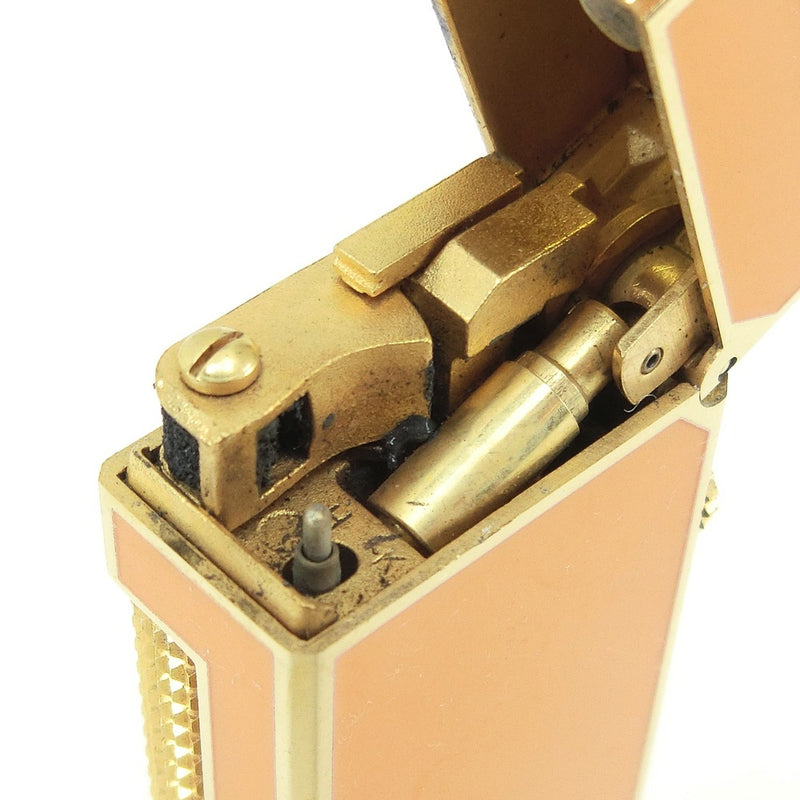 [Dunhill] Dunhill Gas Writer Writer Orange X Gold Gas Lighter_