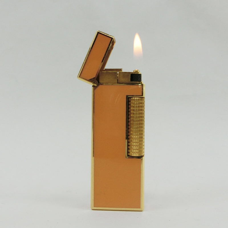 [Dunhill] Dunhill 
 Escritor de gases 
 Orange X Gold Gas Lighter_