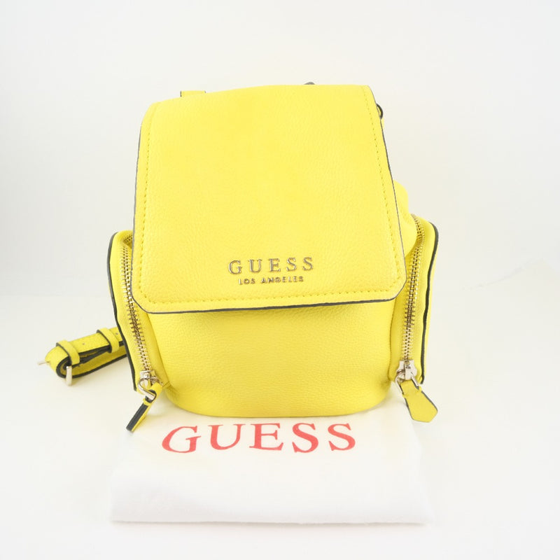 [Guess] Guess 
 Luc Daypack 
 Leather yellow unisex A rank