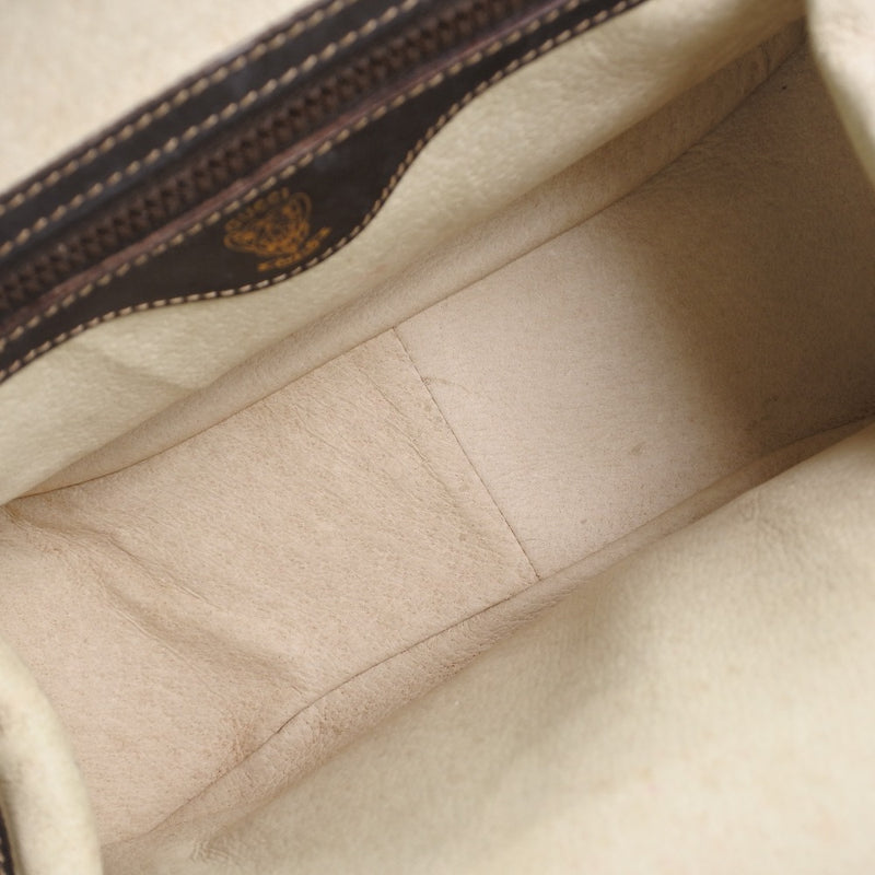 [GUCCI] Gucci 
 Shoulder bag 
 Vintage Calf Tea Snap Button Ladies B-Rank