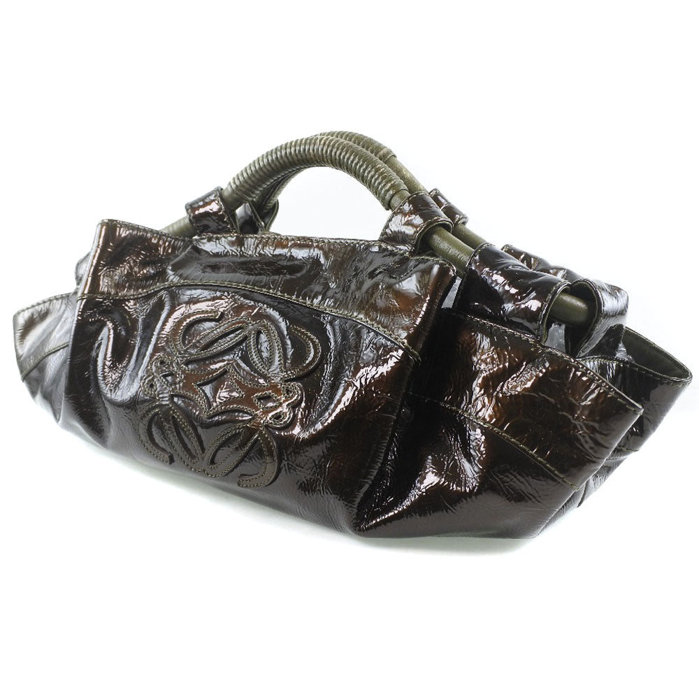 LOEWE NAPPA AIRE ロエベ ナッパアイレ LOEWE ロエベ ナッパアイレ ハンドバッグ ゴールド – 谷口質店