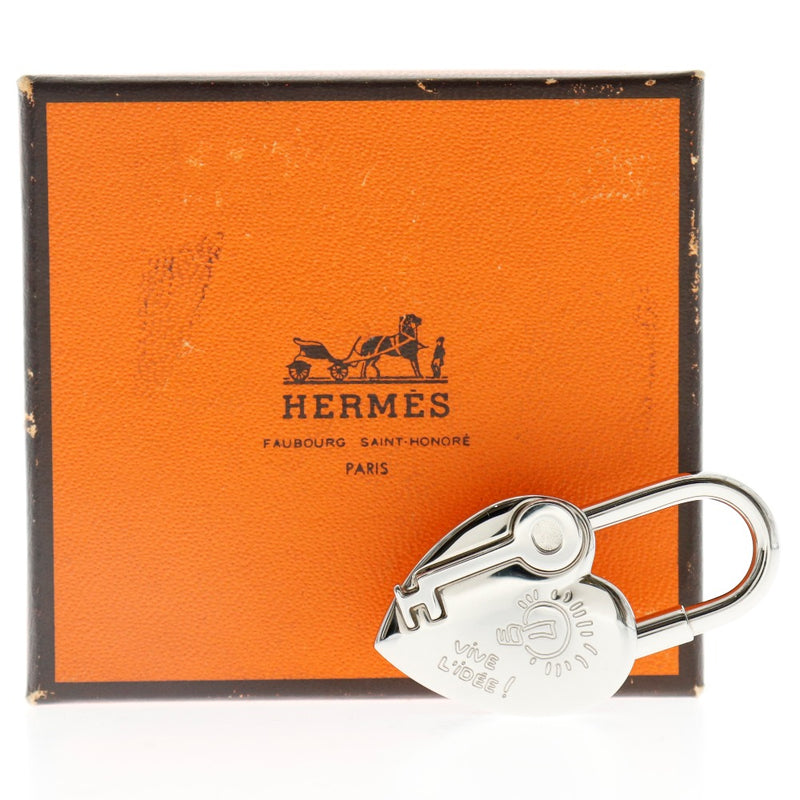 HERMES】エルメス ANNEE DE LA FANTAISIE カデナ ハート 2004 シルバー