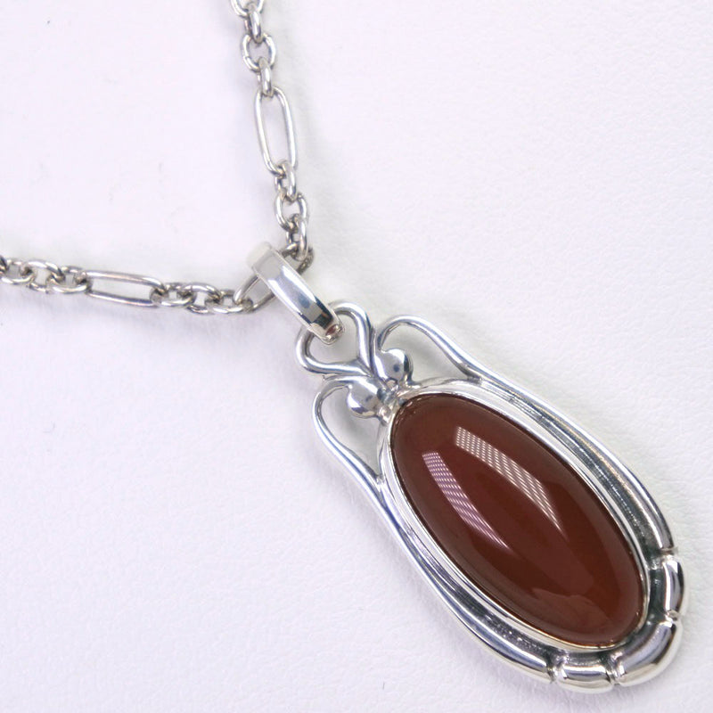 [Georg Jensen] Georg Jensen Necklace Silver 925 Red 2009 조각 약. 10.0g 유니니스 렉스 A 순위