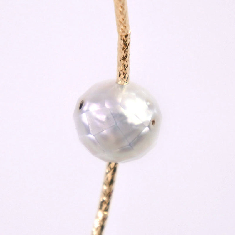 Pulsera de perla 
6-9 mm K18 oro amarillo x perla perla blanca aproximadamente 6.7g akoya perla damas un rango