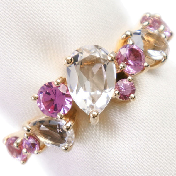 [4 ℃] Yon Sea 
 No. 10 anillo / anillo 
 K10 YOLLY Gold Pink aproximadamente 2.7 g de damas A Rank