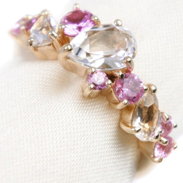 [4 ℃] Yon Sea 
 No. 10 anillo / anillo 
 K10 YOLLY Gold Pink aproximadamente 2.7 g de damas A Rank