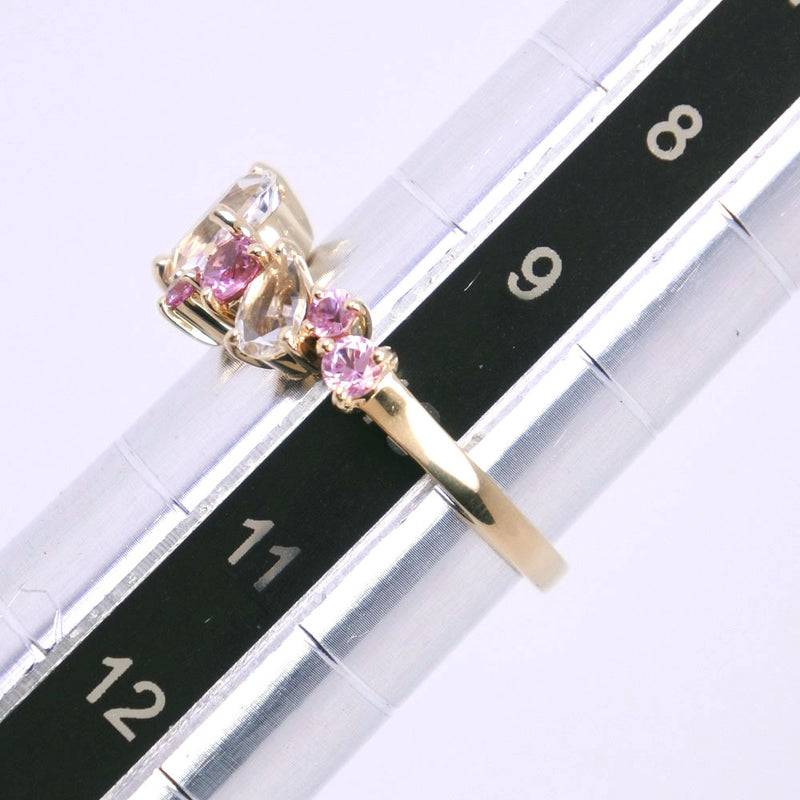 [4 ℃] Yon Sea 
 No. 10 ring / ring 
 K10 Yellow Gold Pink about 2.7g Ladies A Rank