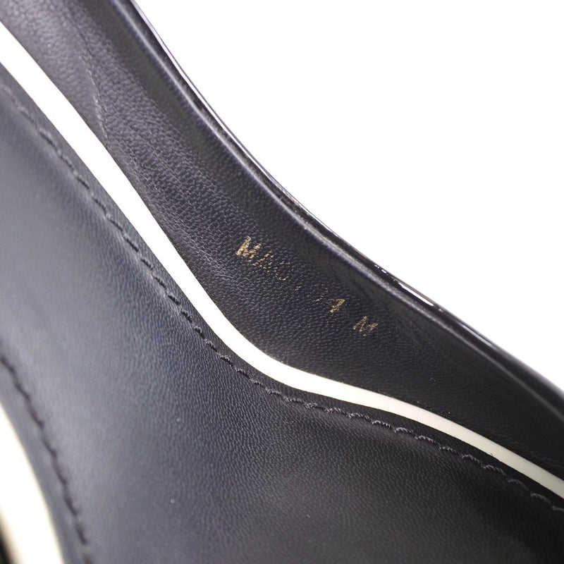 [Louis Vuitton] Louis Vuitton 
 Bombas de talón 
 Patente de cuero tacón negro damas sa rango