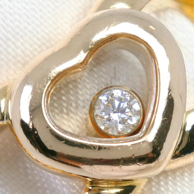 [CHOPARD] Chopard 
 Happy Diamond No. 8.5 Ring / Ring 
 K18 Yellow Gold Heart Approximately 7.0g Happy Diamond Ladies A Rank
