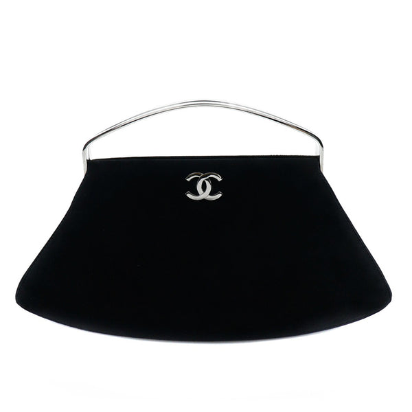 [Chanel] Chanel 
 Bolso de bolsa 
 Swedo Black Party Bag Ladies A-Rank