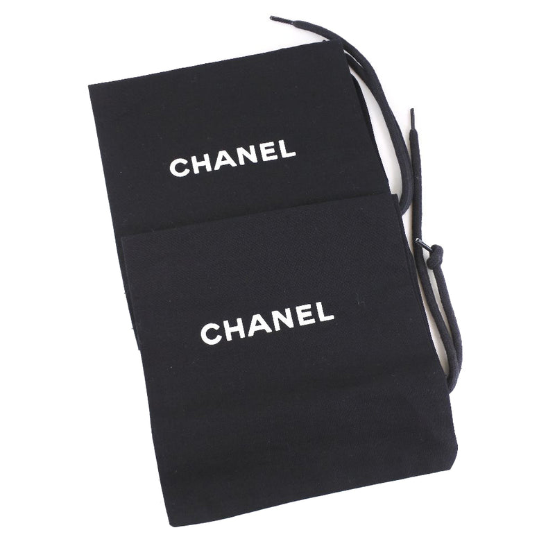 [Chanel] Chanel 
 Sandalias matrasse 
 Cuero rosa 37 grabado matelasse damas sa rank