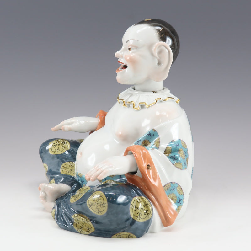 [Meissen] Meissen 
 Pagoda Doll H19cm object 
 67804 Pagodador H7.5 "_A- Rank