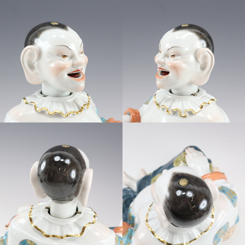 [Meissen] Meissen 
 Pagoda Doll H19cm 객체 
 67804 PAGODADOR H7.5 "_A- 랭크