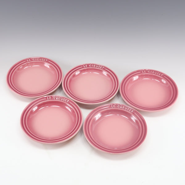 [Le Creuset] Le Creuset 15cm 둥근 판 x 5 식탁보
