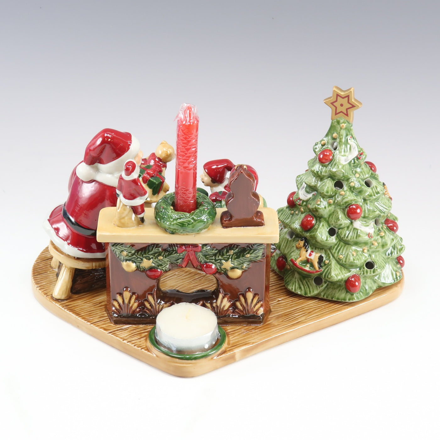 【Villeroy&Boch】ビレロイ＆ボッホ クリスマストイズ オブジェ サンタ ツリー キャンドルホルダー ポーセリン christma –  KYOTO NISHIKINO